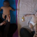 Atelier de massage bébé Shantala doula Lyon Rhône