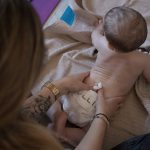 Maman Massage bébé Shantala dos doula Rhône Lyon